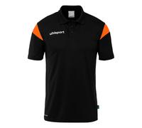 Uhlsport Poloshirt Squad 27 Herren schwarz/fluo orange 4XL