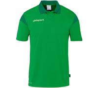 uhlsport Sport-Polo Squad 27 (100% rec. Polyester) grün Herren, Größe S