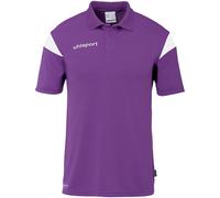 uhlsport Squad 27 Poloshirt Herren lila/weiß XL