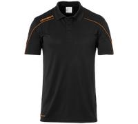 Uhlsport Stream 22 Poloshirt Kids Schwarz F22 164 schwarz