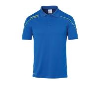 Uhlsport Stream 22 Poloshirt Blau Gelb F14 4XL blau