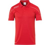 uhlsport Stream 22 Poloshirt rot/weiß M