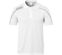 Uhlsport Stream 22 Polo Shirt Weiß/schwarz M