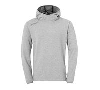 ESSENTIAL HOODIE dark grau melange 128
