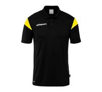 uhlsport Unisex Squad 27 Shirt Sport-Polo, Schwarz/Limonengelb, XXL EU