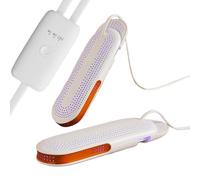 Uhngw Tragbarer Schuhtrockner, Schuhtrockner für Turnschuhe,Tragbare UV -Schuhe Trockner für Arbeitsstiefel - Timer -Design sogar Heizungsgeruchsentfernungsausrüstung, Einsatz im Innenbereich im