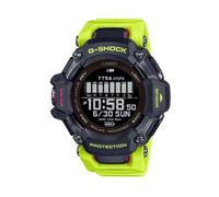 Smartwatch CASIO G-SHOCK, bunt (gelb, pink), Smartwatches, Herren, Smartwatch, Solaruhr, Armbanduhr, Herrenuhr, Digitaluhr,Stoppfunktion, Weltzeit (33285941-0) gelb, pink