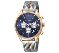 Uhr - ESPRIT - ES1G210M0085 - Edelstahl - Blau - 5 ATM