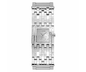 Uhr Guess Elegante Analoge Damenuhr Silber