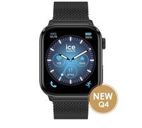 ICE-WATCH - Ice smart 3.0 Black Milanese 1.78 AMOLED GPS - Rechteckige, Schwarze, gemischte Connected Watch mit Metallarmband - 024300 (1.78 Zoll)