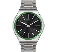 Uhr von Swatch Green Graphite SS 07S128G
