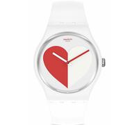 Uhr von Swatch New Gent Biosourced Half <3 Red SO 29Z113