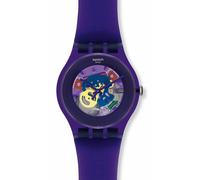 Uhr von Swatch New Gent Purple Lacquered SUOV100