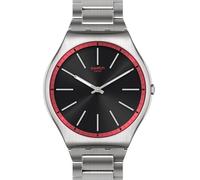 Uhr von Swatch Red Graphite SS 07S129G