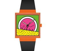 Uhr von Swatch Square Square Bioceramic Break Time SO 34Z101