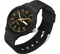Uhren Damen Analog Quarz Armbanduhr für Damen Große Zahlen Senioren 5ATM Wasserdicht Frauen Uhren Buntfarbig Silikon Kinder Uhr mit Datum Woche Leuchtzifferblatt Junge Mädchen Sport Watch