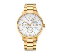 Uhren Manufaktur Ruhla - Armbanduhr Automatik - gold-weiß