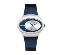 Uhren Manufaktur Ruhla - Armbanduhr Style/Trendline - blau/silber