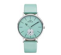 Uhren Manufaktur Ruhla - Quarz-Armbanduhr - Lederband mint