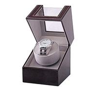 Uhren-Shaker-Uhrenbox, Mini-Einzelkopf-Einzel-Elektro-Shaker-Uhrenbox mit automatischem Aufzug, Motorboxen, Pu-Leder, schwankender Tisch, exquisit