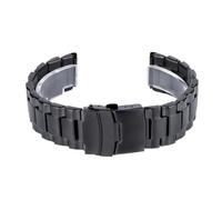 Uhrenarmbänder DREI-Perlen-Edelstahl-Armband Universelles Armband mit flachem Ende 20 22 mm Herren-Damen-Armbandzubehör