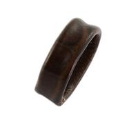 Uhrenarmband, 18 mm, echtes Leder, Krokodilleder-Optik, Hellbraun, Anzahl der Schlaufen 1