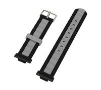 Uhrenarmband, 2 Stück, Weiches, Verstellbares Ersatzarmband für den Alltag (Schwarzgrau)