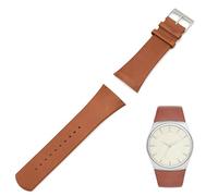 Uhrenarmband aus echtem Leder für Skagen Herrenuhren, 30 mm, mit Schraube, Modern