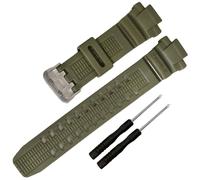 Uhrenarmband aus Kunstharz, Ersatz für Casio G-Shock GW3000B GW-3500 GW-2500B G-1000 Herrenuhren (Armeegrün)
