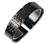Uhrenarmband aus Metall, Uhrenarmband aus Edelstahl, gebogenes Ende, 12 mm, 14 mm, 15 mm, 16 mm, 17 mm, 18 mm, 19 mm, 21 mm, 20 mm, 22 mm, 23 mm, 24 mm, Uhrenarmband, hochwertiges Uhrenarmband aus Met