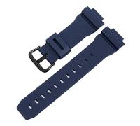 Uhrenarmband aus Silikonkautschuk, kompatibel mit Casio G-Shock GM2100 GA2100 DW5600GM GA 2100 DW6900, Uhrenzubehör, Band, 16 mm(Blue-black)