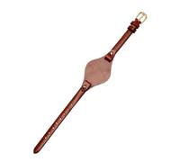 Uhrenarmband Damen-Uhrenarmband aus Leder, kompatibel mit Fossil ES3077 ES2830 ES3262 ES3060, modisches Zubehör im neuen Stil, 8 mm(Brown-gold)