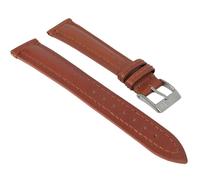 Uhrenarmband echt Kalbsleder braun mit Naht Minott 27822