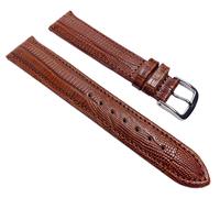 Uhrenarmband Kalbsleder Braun Eulit Teju-Print 22156S
