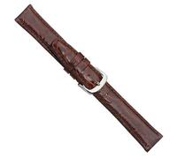 Uhrenarmband Kalbsleder Braun Kroko-Prägung Herzog 20908S