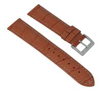 Uhrenarmband Leder Alligatorprägung orange Minott 27649