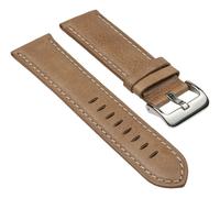 Uhrenarmband Leder hellbraun Vintage Look Minott 25836S