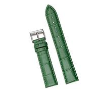 Uhrenarmband Leder weiches Handgelenk-Gurt-Armband 12/14/16/18/20/22/24mm Uhr Dornschliesse Typ 20, 20mm