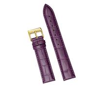 Uhrenarmband Leder weiches Handgelenk-Gurt-Armband 12/14/16/18/20/22/24mm Uhr Dornschliesse Typ 29, 16mm