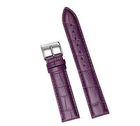 Uhrenarmband Leder weiches Handgelenk-Gurt-Armband 12/14/16/18/20/22/24mm Uhr Dornschliesse Typ 34, 14mm