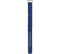 Uhrenarmband NATO Stoff Vintage Pilot Band Blau Ansa 20 mm Morellato
