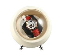 Uhrenbeweger Box, Automatischer Rotary Uhr Uhrendreher Automatikuhren, Watch Winder, PU Leder Uhrengehäuse, 2 Programme Leisen Motor