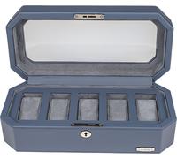 Uhrenbox WINDROSE "Tempora, 804010.05", blau, Aufbewahrungsboxen, Damen, Aufbewahrung, Uhrenkasten, Ø max.40mm, Armbanduhr, Geschenkidee (11897154-0) blau