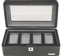 Uhrenbox WINDROSE "Tempora, 804020.08", schwarz, Aufbewahrungsboxen, Damen, Kunstleder, Aufbewahrung, Uhrenkasten, Ø max.40mm, Armbanduhr, Geschenkidee (92397237-0) schwarz