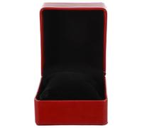 Uhrenetui aus Pu Leder, Rote Uhrenbox zum Aufbewahren und Präsentieren