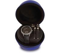 Uhrenetui BOXY "324172", blau, AufbewahrungsboxenB:9cm H:7cm T:9cm, Uhrenaufbewahrung, Reiseetui für Armbanduhren, max. Ø Uhren 50 mm, B:9cm H:7cm T:9cm (22811937-0) blau