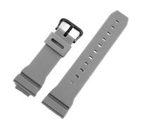 Uhrenzubehör, kompatibel mit Casio G-Shock DW5600 DW6900 G5600 G5700 GW-M5610 GW-5000 GM5610 GWX5600, Silikon-Uhrenarmband, 16 mm(Grey black)