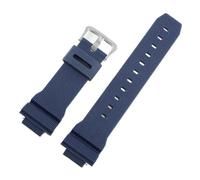 Uhrenzubehör, kompatibel mit Casio G-Shock DW5600 DW6900 G5600 G5700 GW-M5610 GW-5000 GM5610 GWX5600, Silikon-Uhrenarmband, 16 mm(Blue Silver)