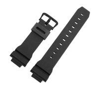 Uhrenzubehör, kompatibel mit Casio G-Shock DW5600 DW6900 G5600 G5700 GW-M5610 GW-5000 GM5610 GWX5600, Silikon-Uhrenarmband, 16 mm(Black black)