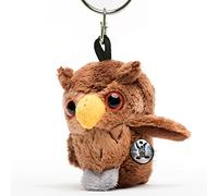 Uhu Schlüsselanhänger Uhu Ohreule Kauz Plüsch Vogel Kuscheltier Anhänger OMEGOS - Kuscheltiere*biz